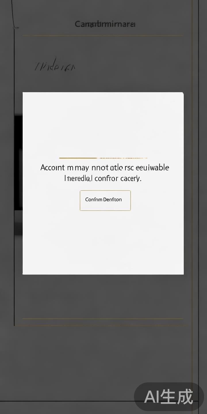 验证通过后，平台会弹出确认窗口，提示注销后可能无法