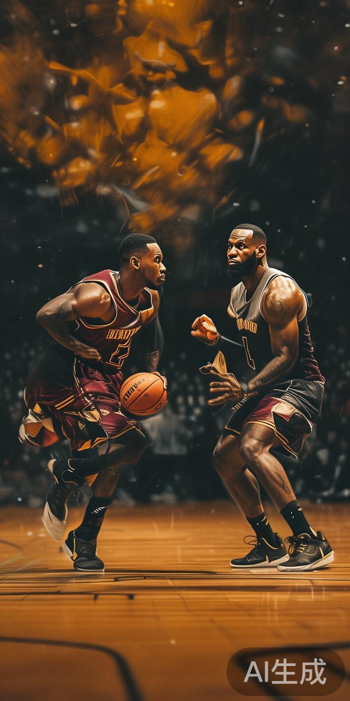 韦德与詹姆斯联手亮相腾讯体育MV 引燃篮球激情新纪元 作为两位在NBA历史上具有划时代意义的球员,韦德和